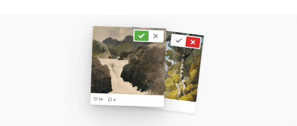Easily filter or moderate posts