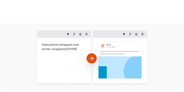 Instagram oEmbed support for WordPress