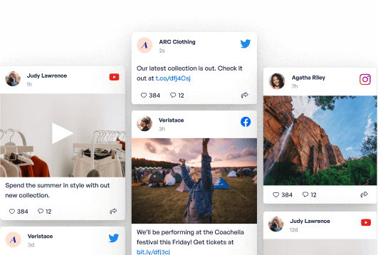 See Social Wall  in Action
